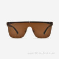 Square Large Metal Men's Sunglasses